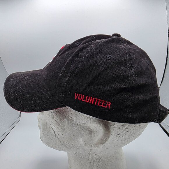 Toshiba Classic Volunteer Adjustable Black Red Baseball Cap Hat Sports Golf - Picture 2 of 9
